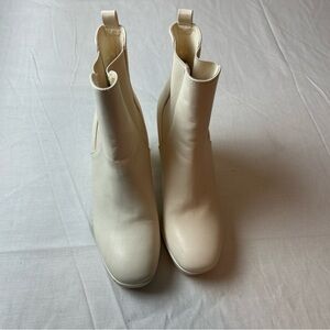 Altar'd State Cream Ankle Booties